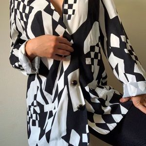 B&W vintage blazer